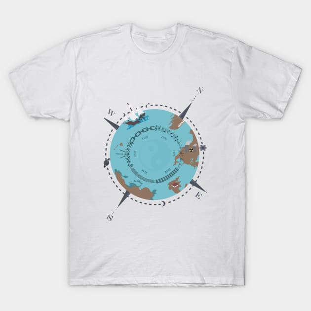 Cloud Atlas T-Shirt by JorisLAQ